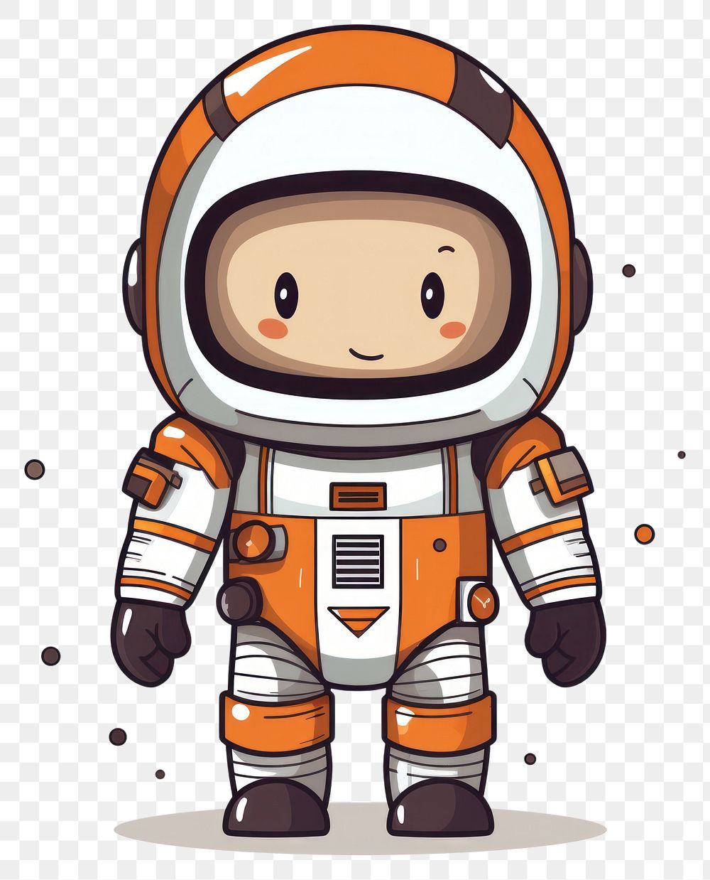 PNG Astronaut cartoon robot protection. AI generated Image by rawpixel.