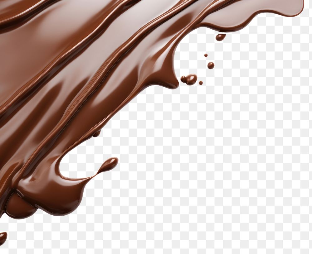 PNG Chocolate backgrounds dessert white background. AI generated Image by rawpixel.