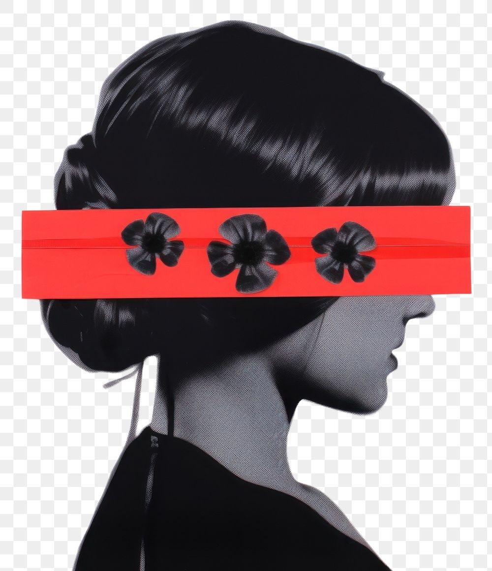 PNG Poppy adult accessories hairstyle. AI generated Image by rawpixel.