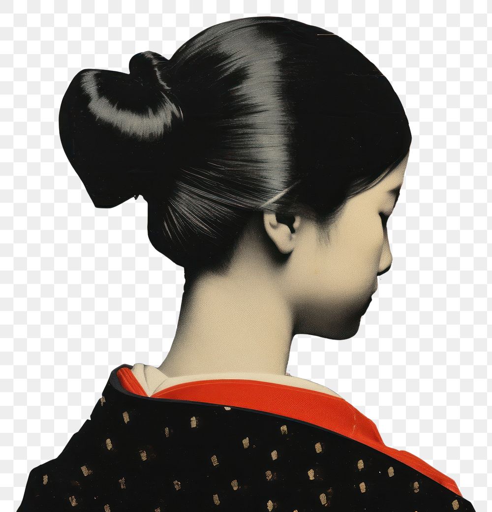PNG Woman in japanese costume fashion adult art. AI generated Image by rawpixel.