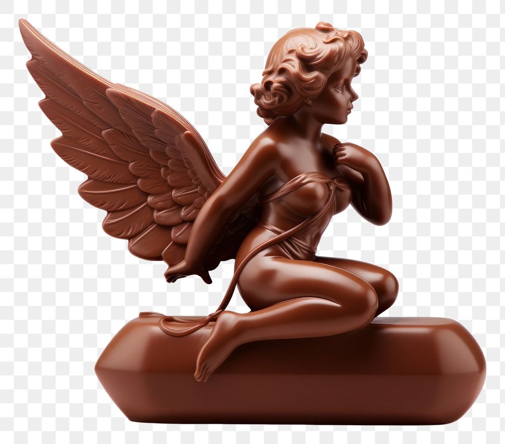 PNG Cupid figurine bronze  