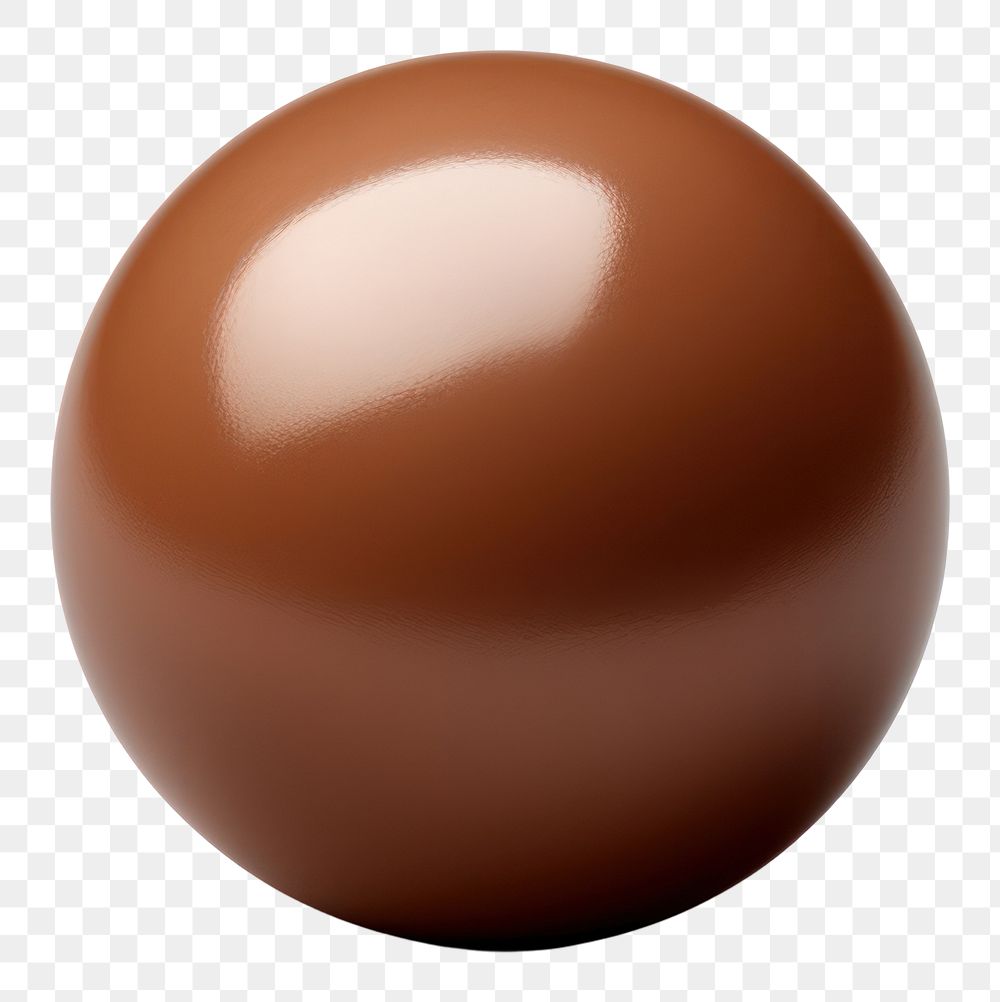PNG Bowling ball chocolate sphere food. AI generated Image by rawpixel.