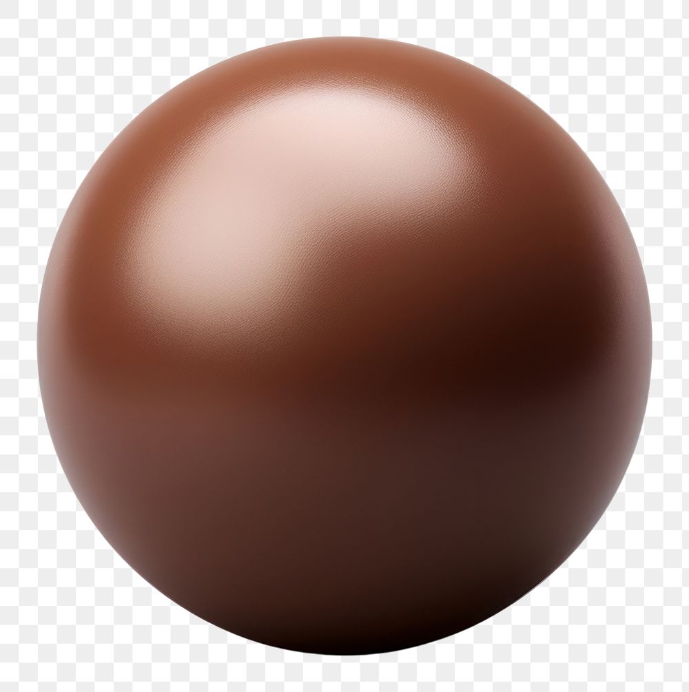 PNG Bowling ball chocolate sphere egg. AI generated Image by rawpixel.