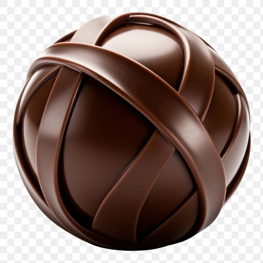 PNG Ball chocolate sphere food. AI generated Image by rawpixel.