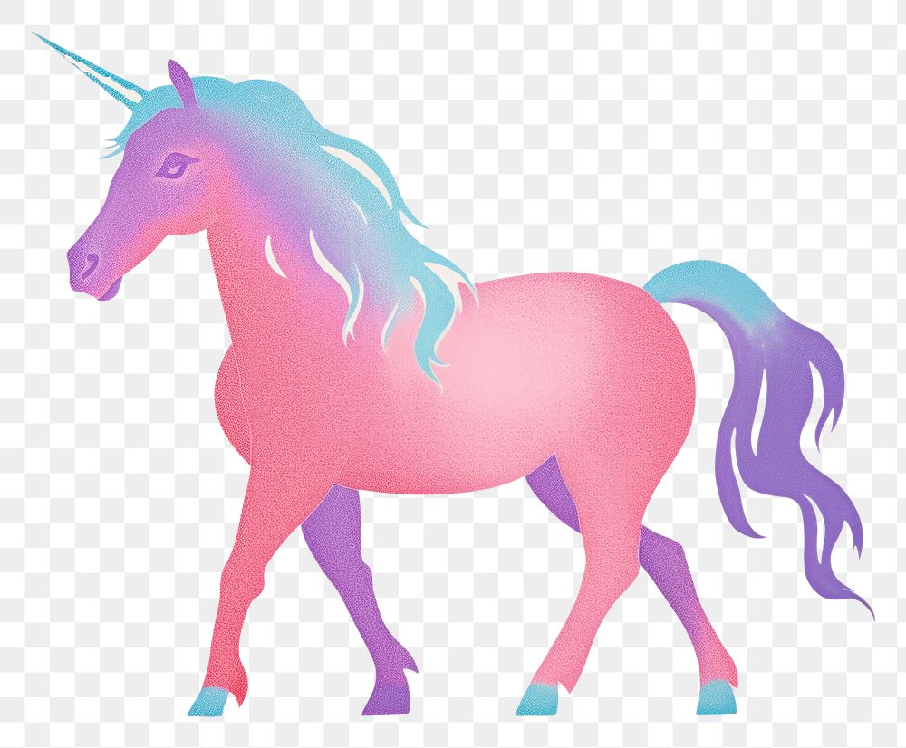 PNG Full body unicorn art drawing animal. AI generated Image by rawpixel.