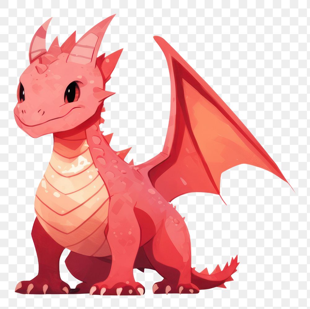 PNG Full body dragon animal creativity outdoors. AI generated Image by rawpixel.