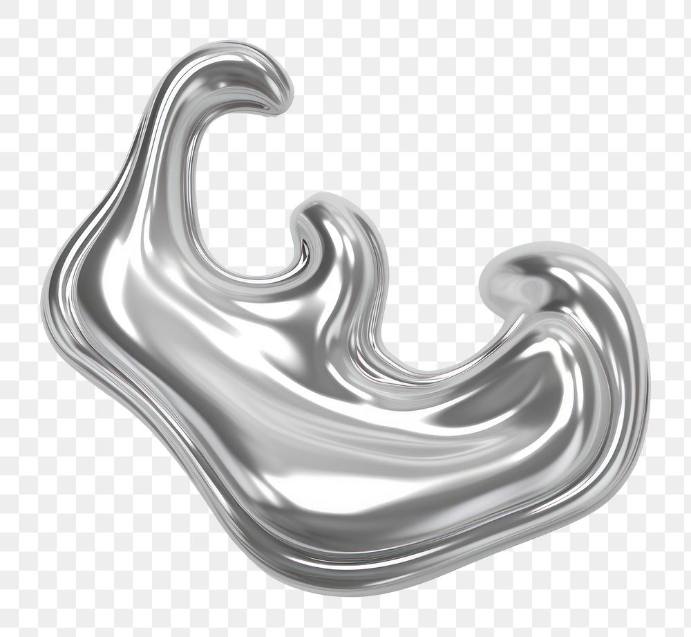 PNG  A doodle line silver metal white background. AI generated Image by rawpixel.