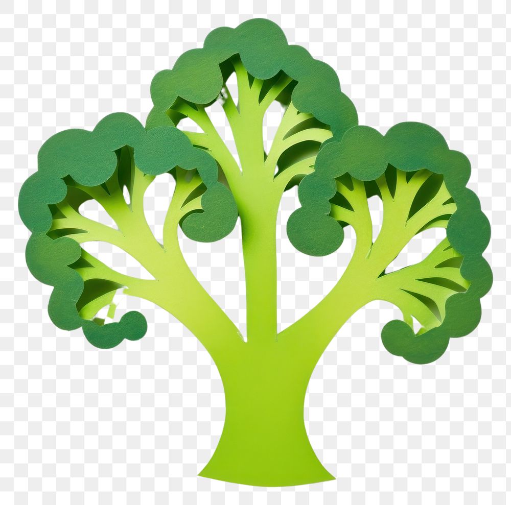 PNG Vegetable broccoli cartoon growth. AI generated Image by rawpixel.