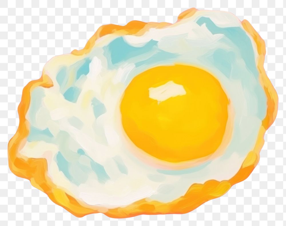 PNG Fried egg backgrounds abstract food. AI generated Image by rawpixel.