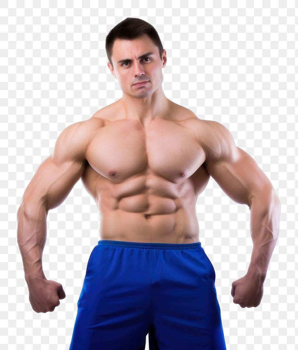 PNG Muscal man fitness sports adult. AI generated Image by rawpixel.