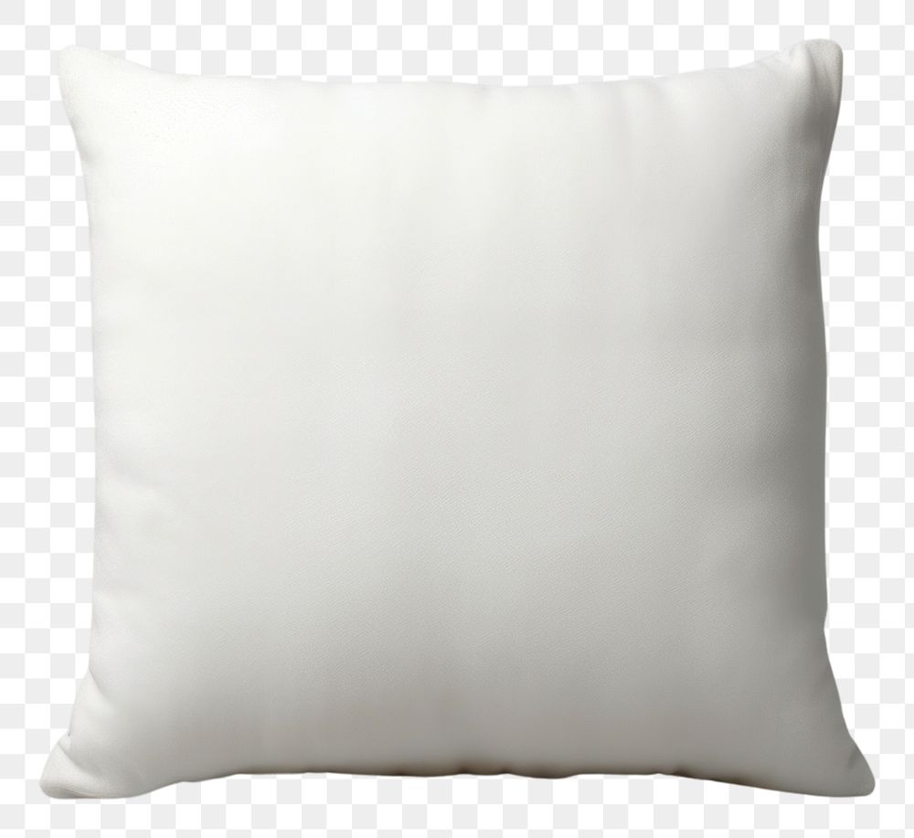 PNG Cushion pillow simplicity textile. AI generated Image by rawpixel.