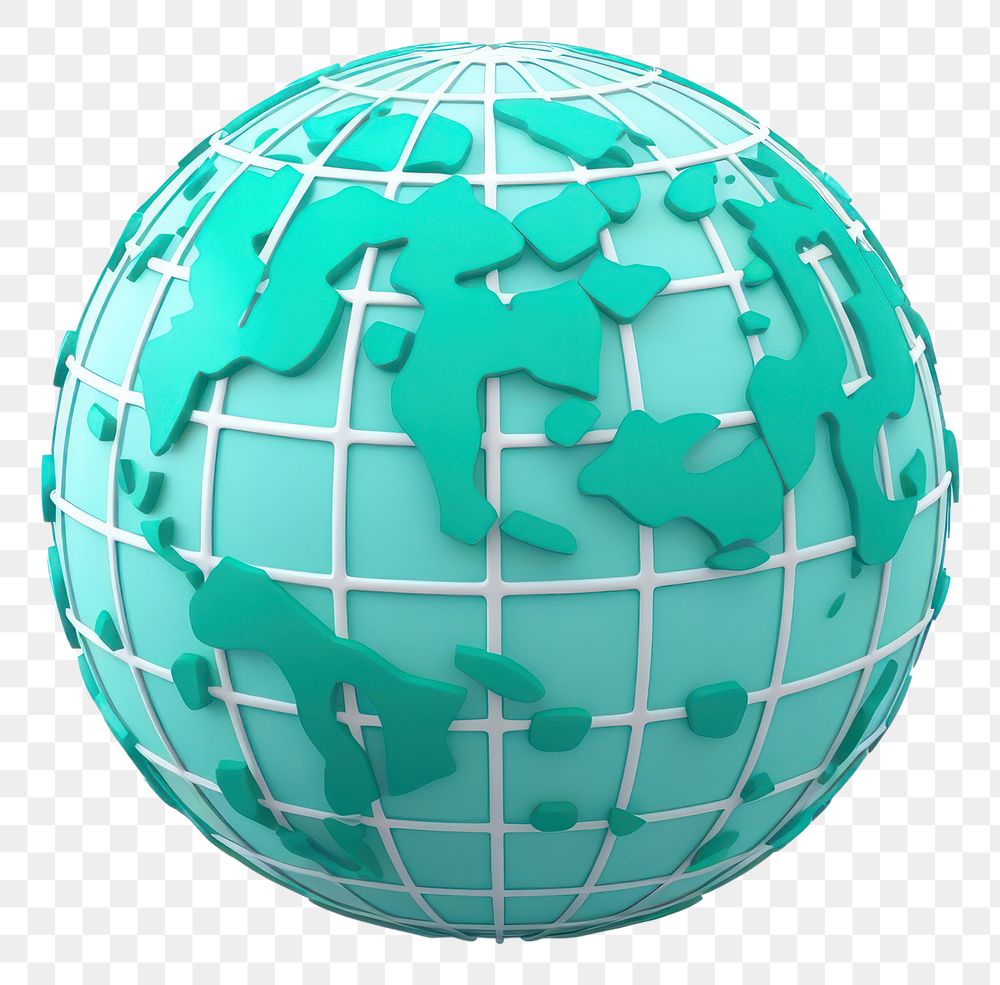 PNG  Grid globe icon sphere planet ball. AI generated Image by rawpixel.