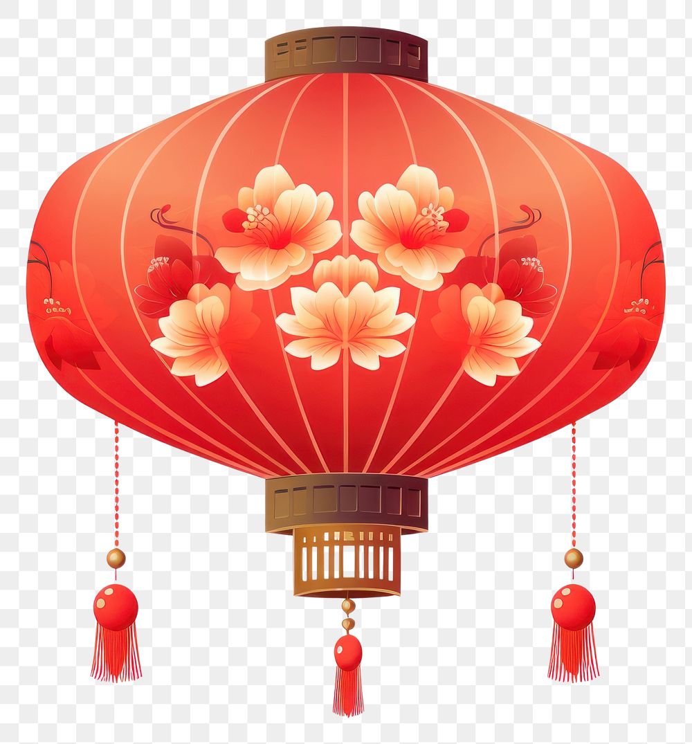 PNG Chinese lantern transportation celebration decoration. AI generated Image by rawpixel.