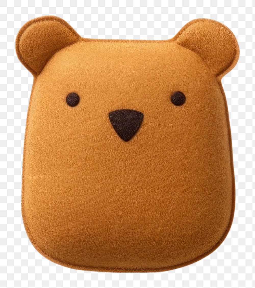 PNG  A bear mammal plush toy. AI generated Image by rawpixel.
