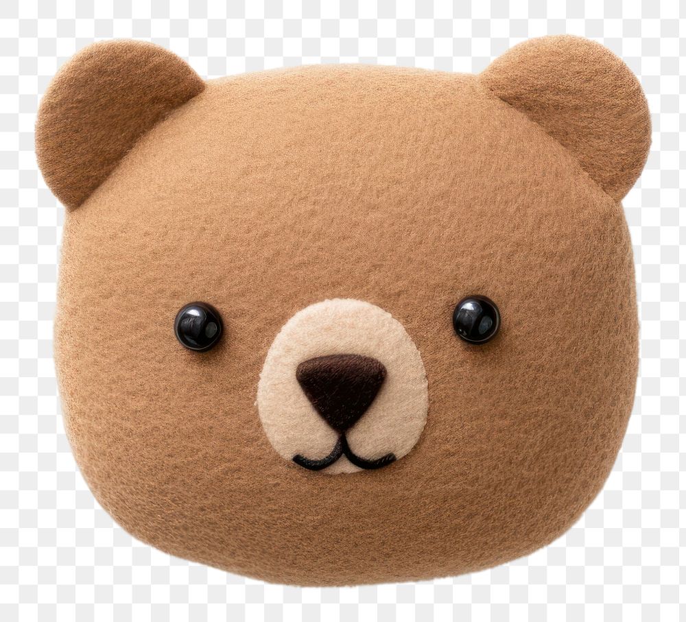 PNG  A bear plush cute toy. AI generated Image by rawpixel.