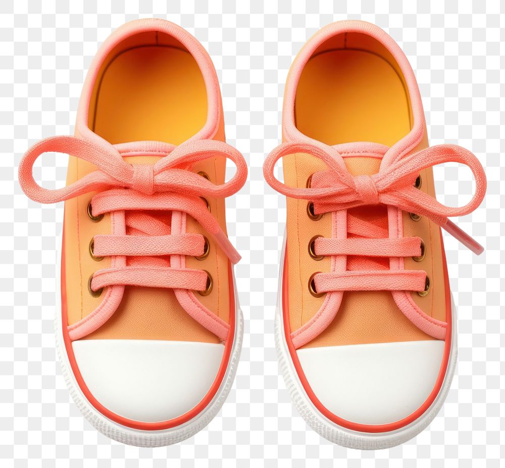 PNG  Shoes footwear white background shoelace. AI generated Image by rawpixel.