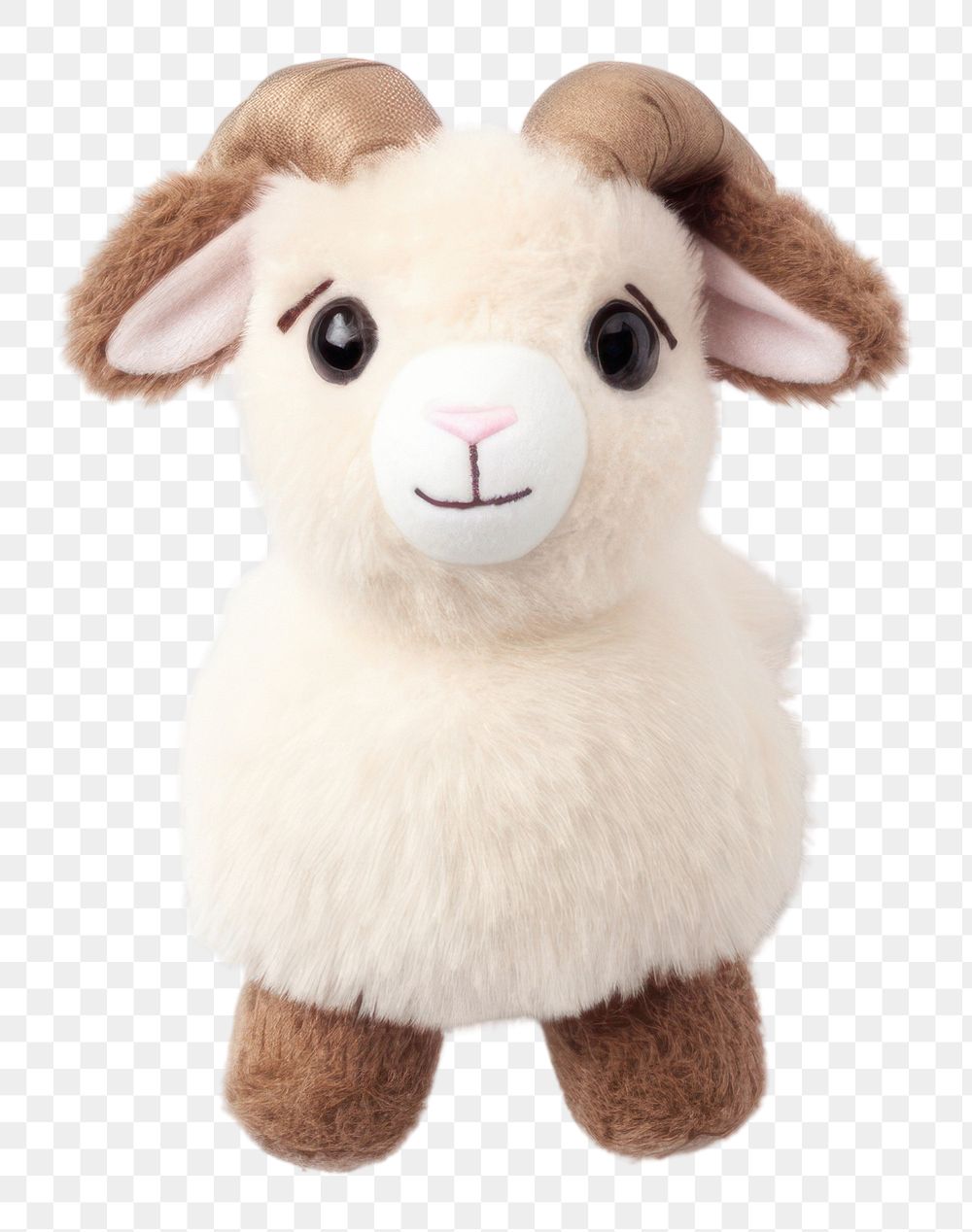 PNG  Goat toy cartoon mammal. AI generated Image by rawpixel.