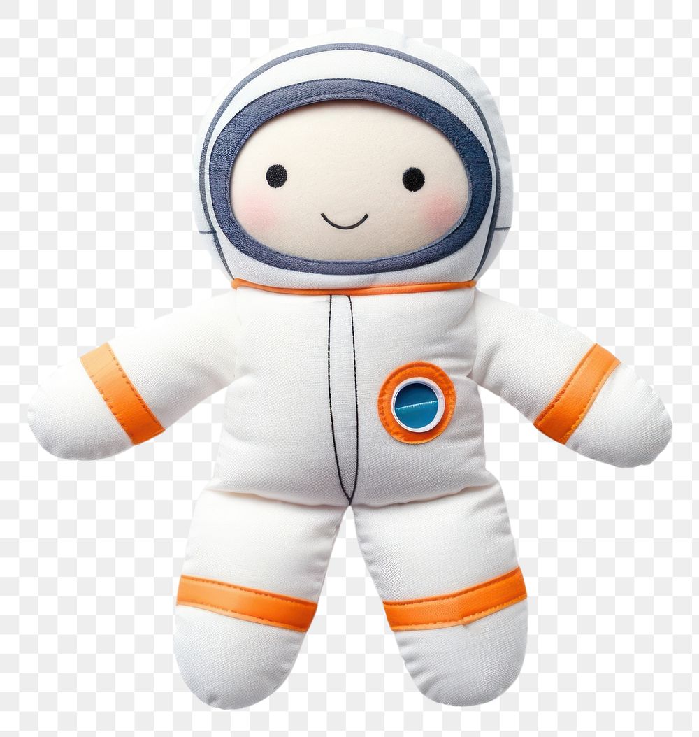 PNG  An astronaut toy cartoon plush. AI generated Image by rawpixel.