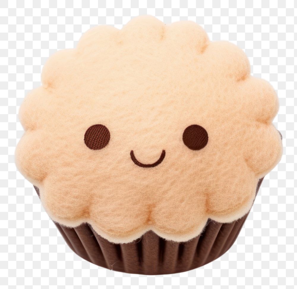 PNG  A muffin dessert cupcake cartoon. AI generated Image by rawpixel.