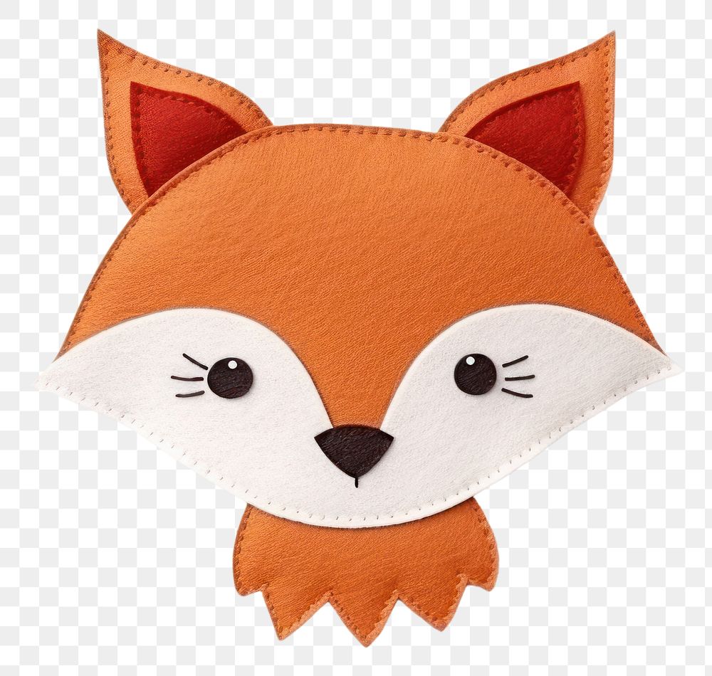 PNG  Fox animal art toy. AI generated Image by rawpixel.