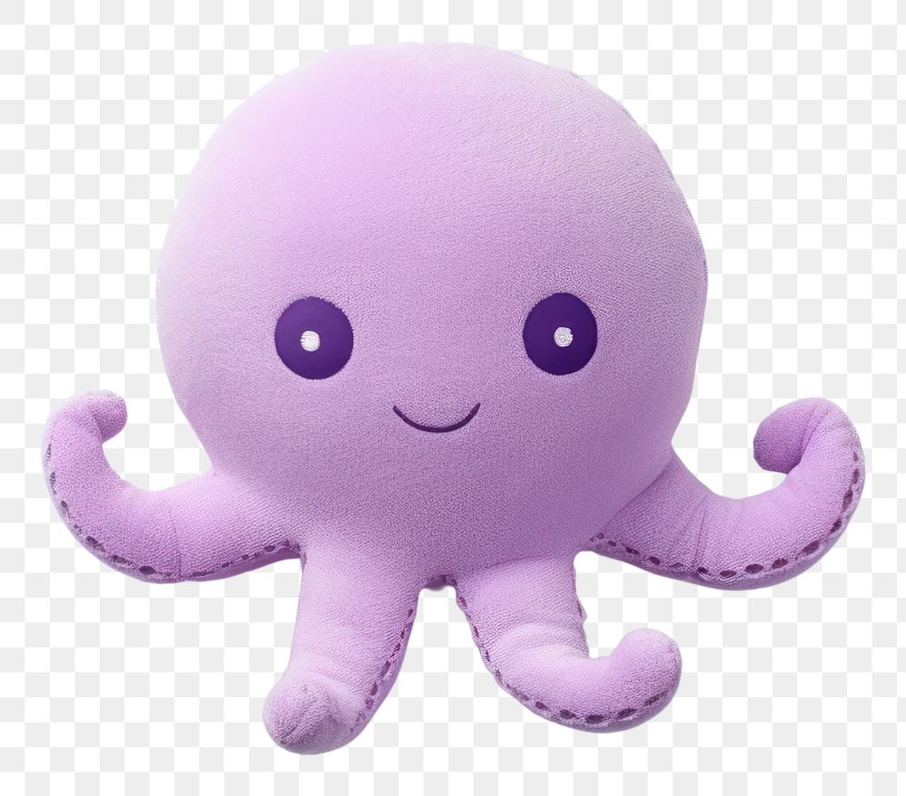 PNG  Octopus toy octopus animal. AI generated Image by rawpixel.