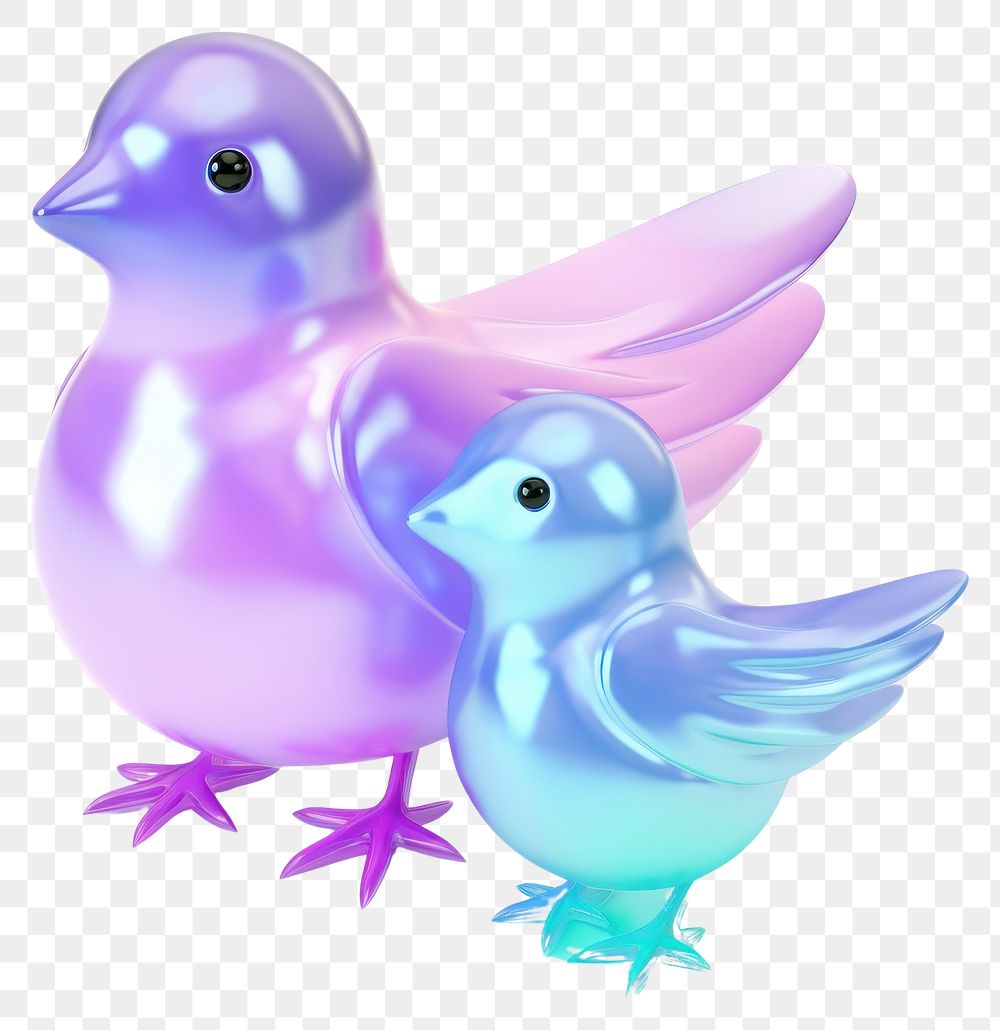 PNG Bird animal purple toy. AI generated Image by rawpixel.