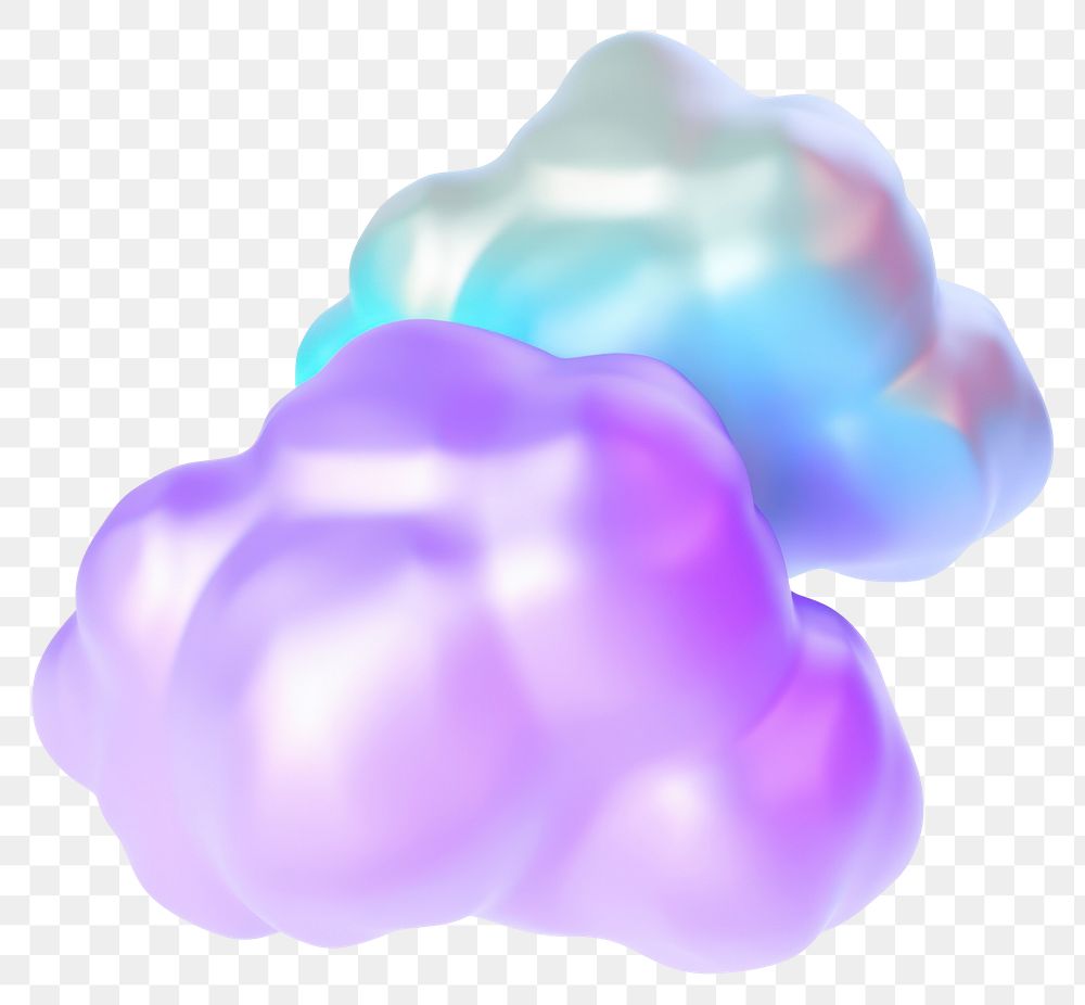 PNG Cloud toy balloon purple. AI generated Image by rawpixel.