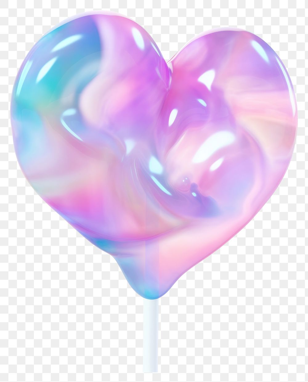 PNG Transparent heart lollipop confectionery candy toy. AI generated Image by rawpixel.