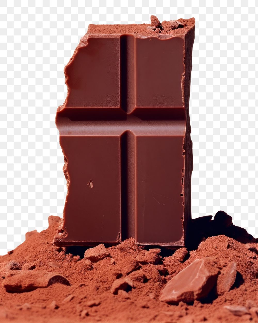 PNG A Chocolate chocolate red letterbox. AI generated Image by rawpixel.