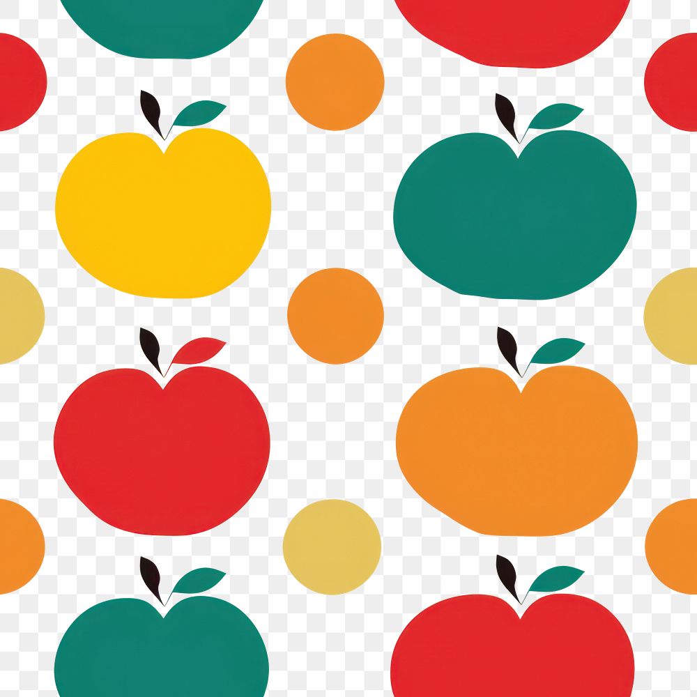 PNG Apple pattern backgrounds abstract. AI generated Image by rawpixel.