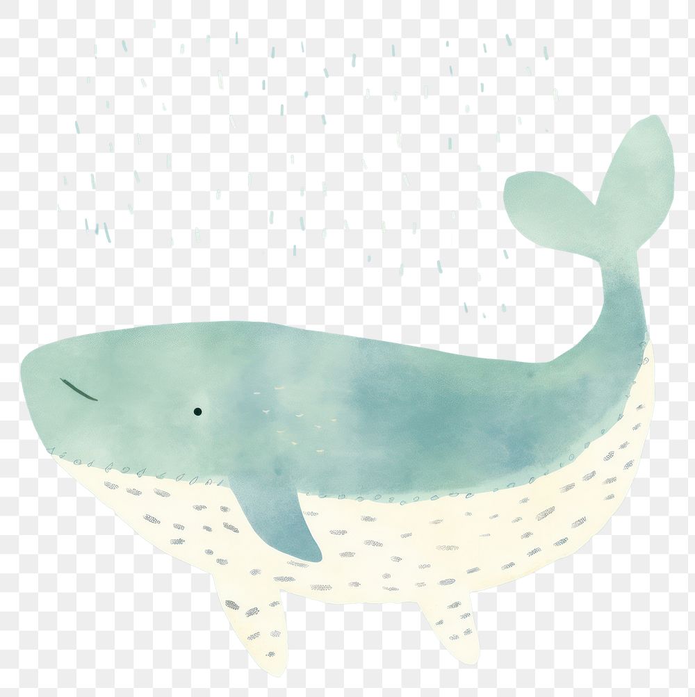 PNG  Whale animal mammal fish. AI generated Image by rawpixel.