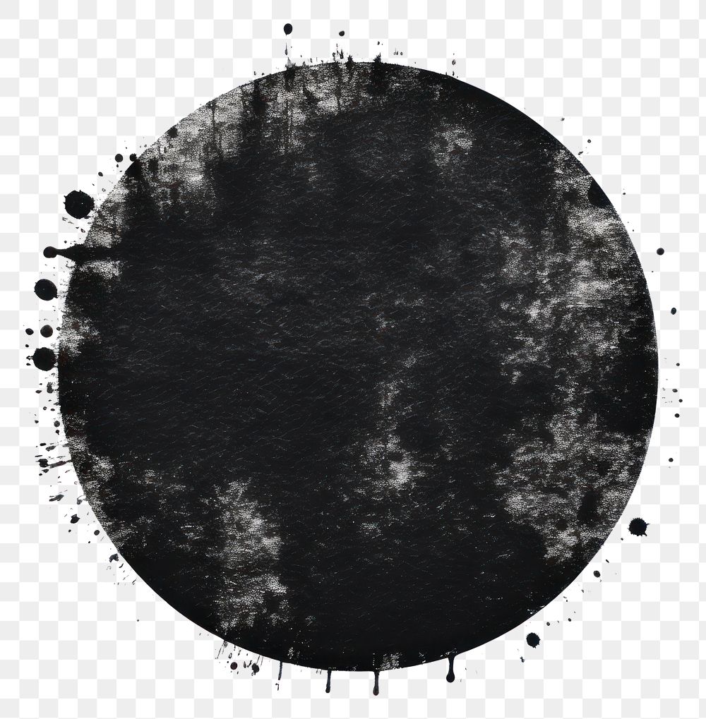 PNG  Black circle texture white background monochrome. AI generated Image by rawpixel.