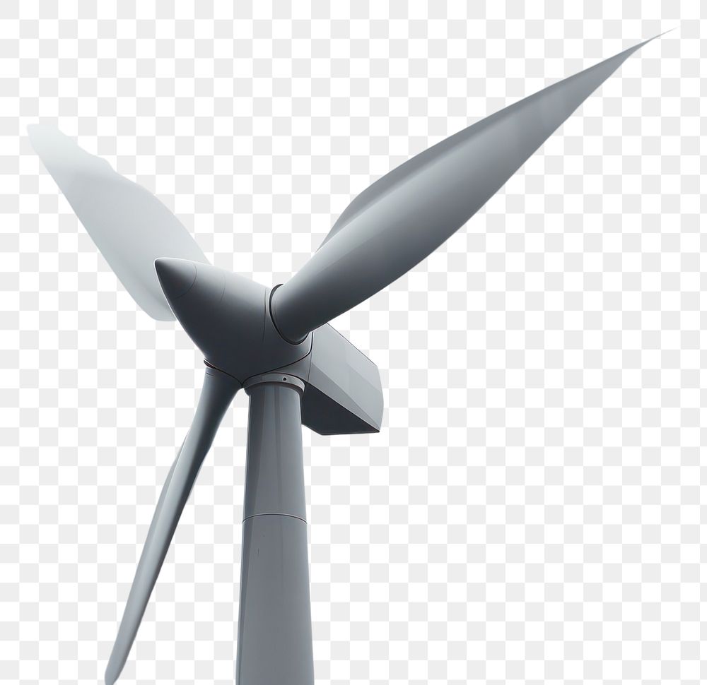 PNG  Wind turbine machine electricity technology. AI generated Image by rawpixel.