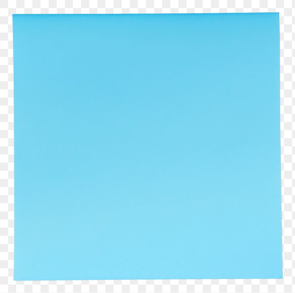 PNG  Blue sticky note backgrounds paper white background. AI generated Image by rawpixel.