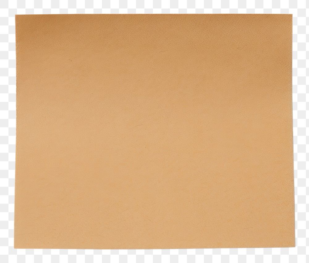 PNG  Brown sticky note paper box white background. AI generated Image by rawpixel.