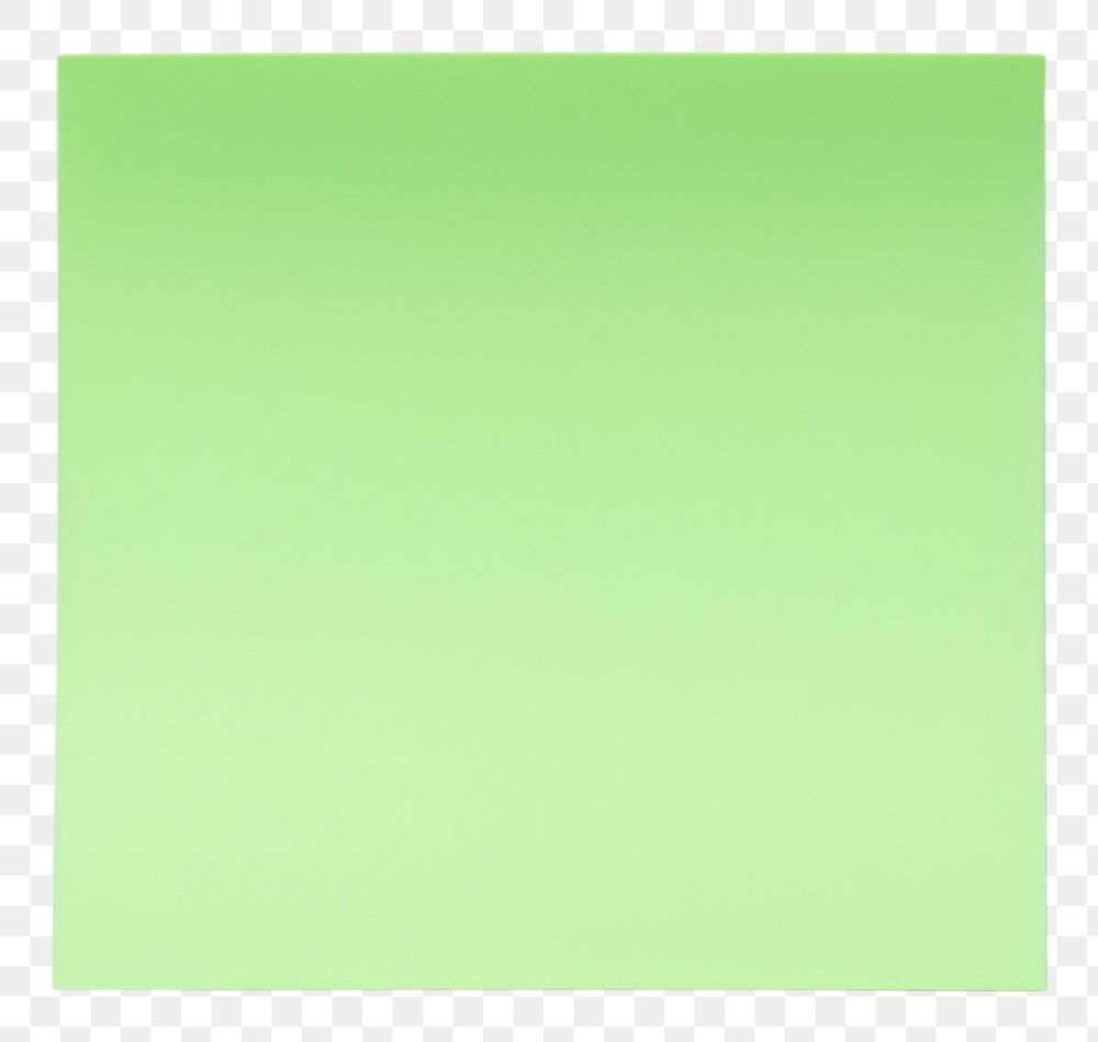 PNG  Green sticky note backgrounds paper white background. AI generated Image by rawpixel.