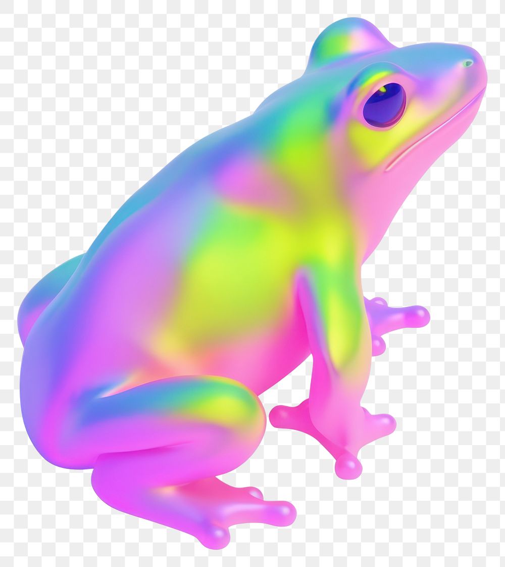 PNG Frog amphibian wildlife animal. AI generated Image by rawpixel.