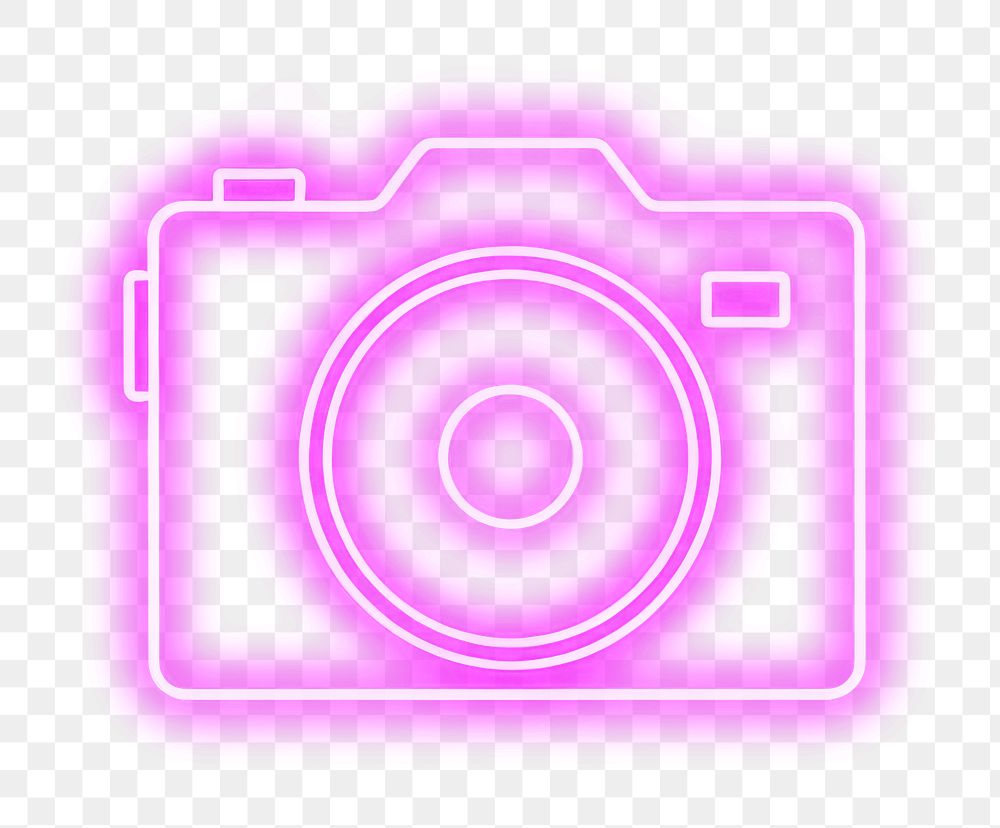 PNG Pastel neon camera light line illuminated. AI generated Image by rawpixel.