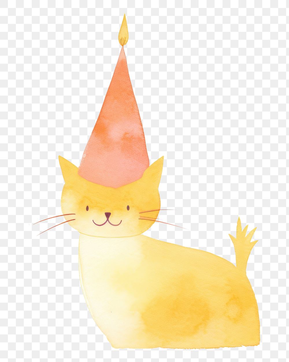 PNG Cat celebrating birthday confetti mammal paper. AI generated Image by rawpixel.