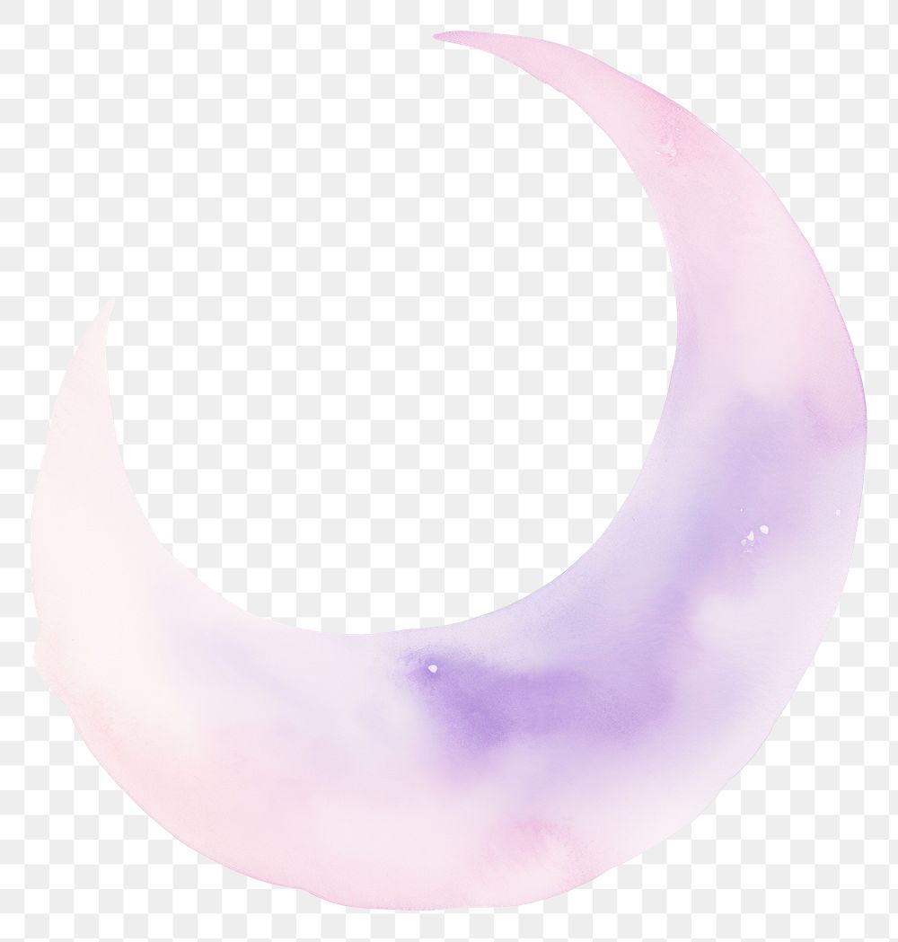 PNG Crescent moon nature night white background. AI generated Image by rawpixel.