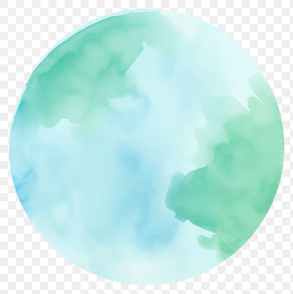 PNG Globe turquoise sphere green. AI generated Image by rawpixel.