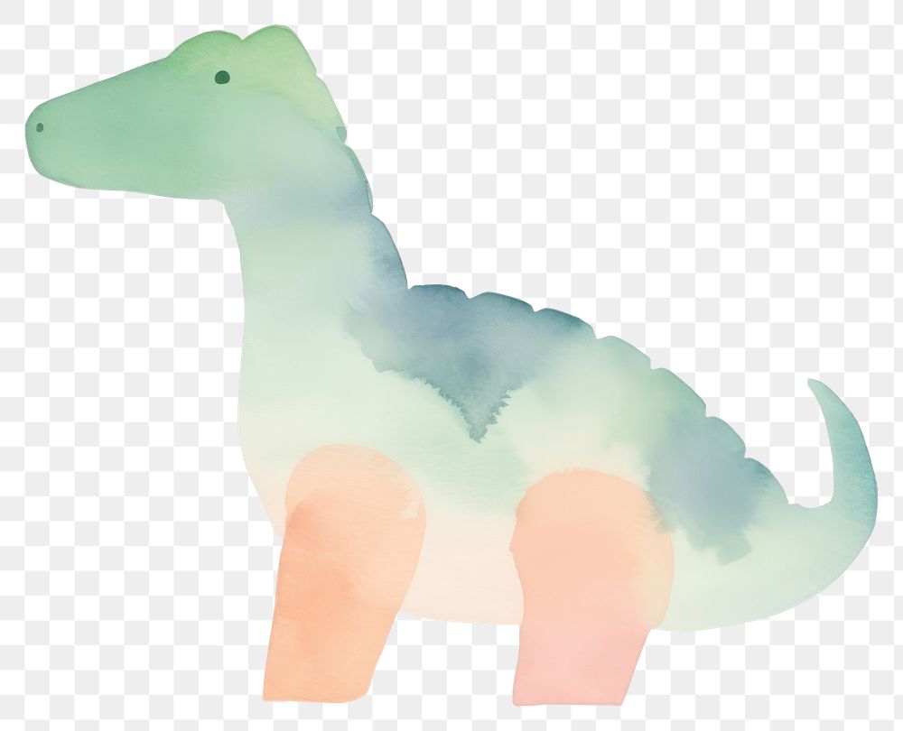 PNG Dinosaur animal white background representation. AI generated Image by rawpixel.