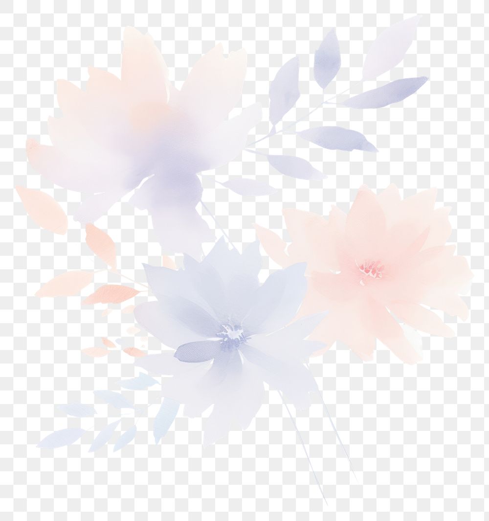 PNG Flowers graphics pattern petal. AI generated Image by rawpixel.