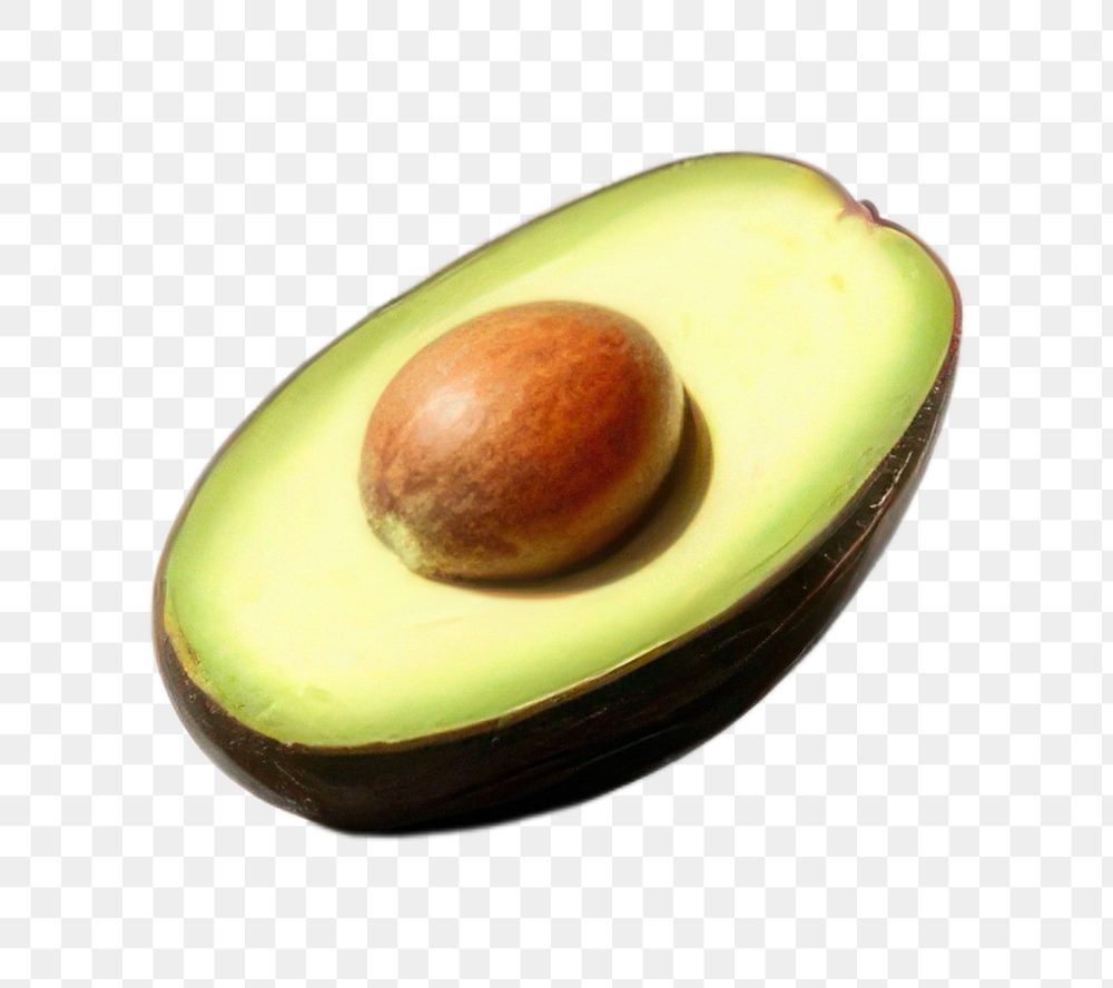 PNG Avocado shadow fruit freshness. AI generated Image by rawpixel.