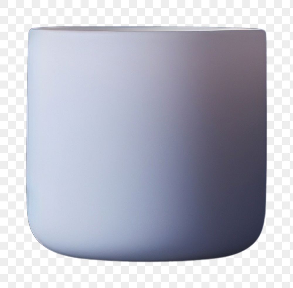 PNG Simple candle mockup cylinder light cup.