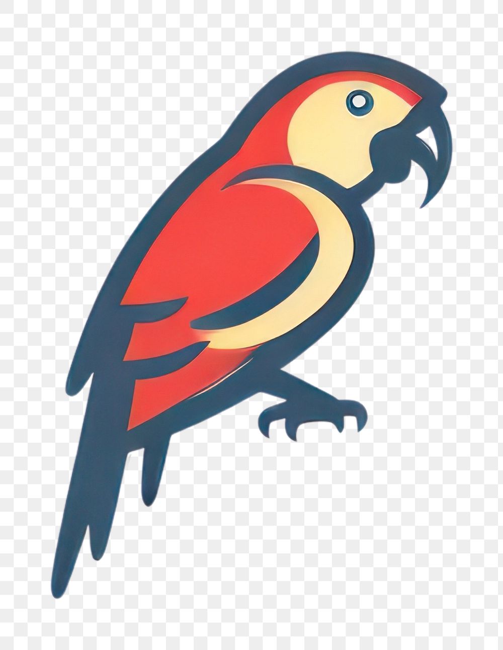PNG Parrot icon animal bird beak.