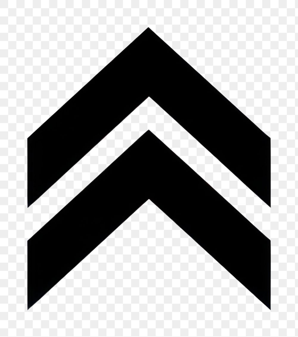 PNG Arrow logo icon symbol white black.