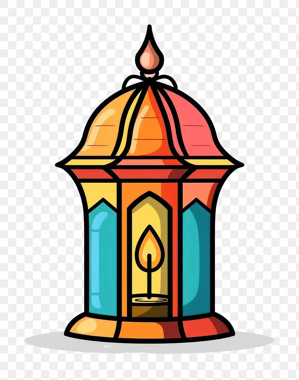PNG Ramadan lantern outdoors lamp.