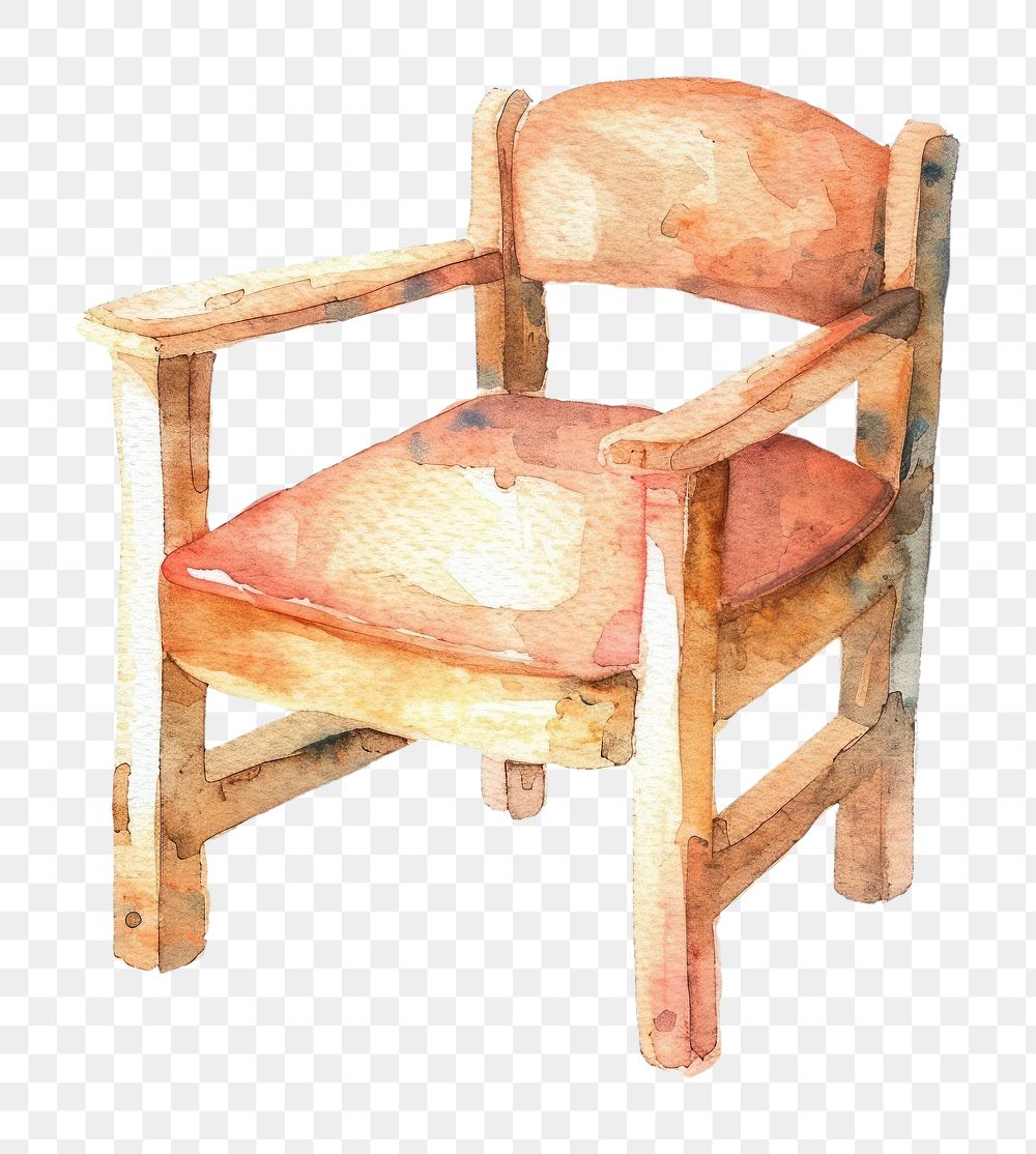PNG  Chair furniture armchair.