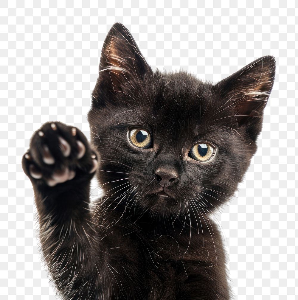 PNG Black cat kitten electronics black cat.